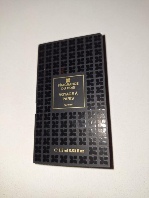 Fragrance Du Bois Voyage A Paris - 1.5 ml sample