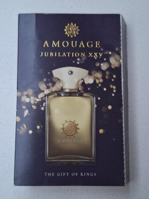 Amouage Jubilation XXV Man - 2 ml sample