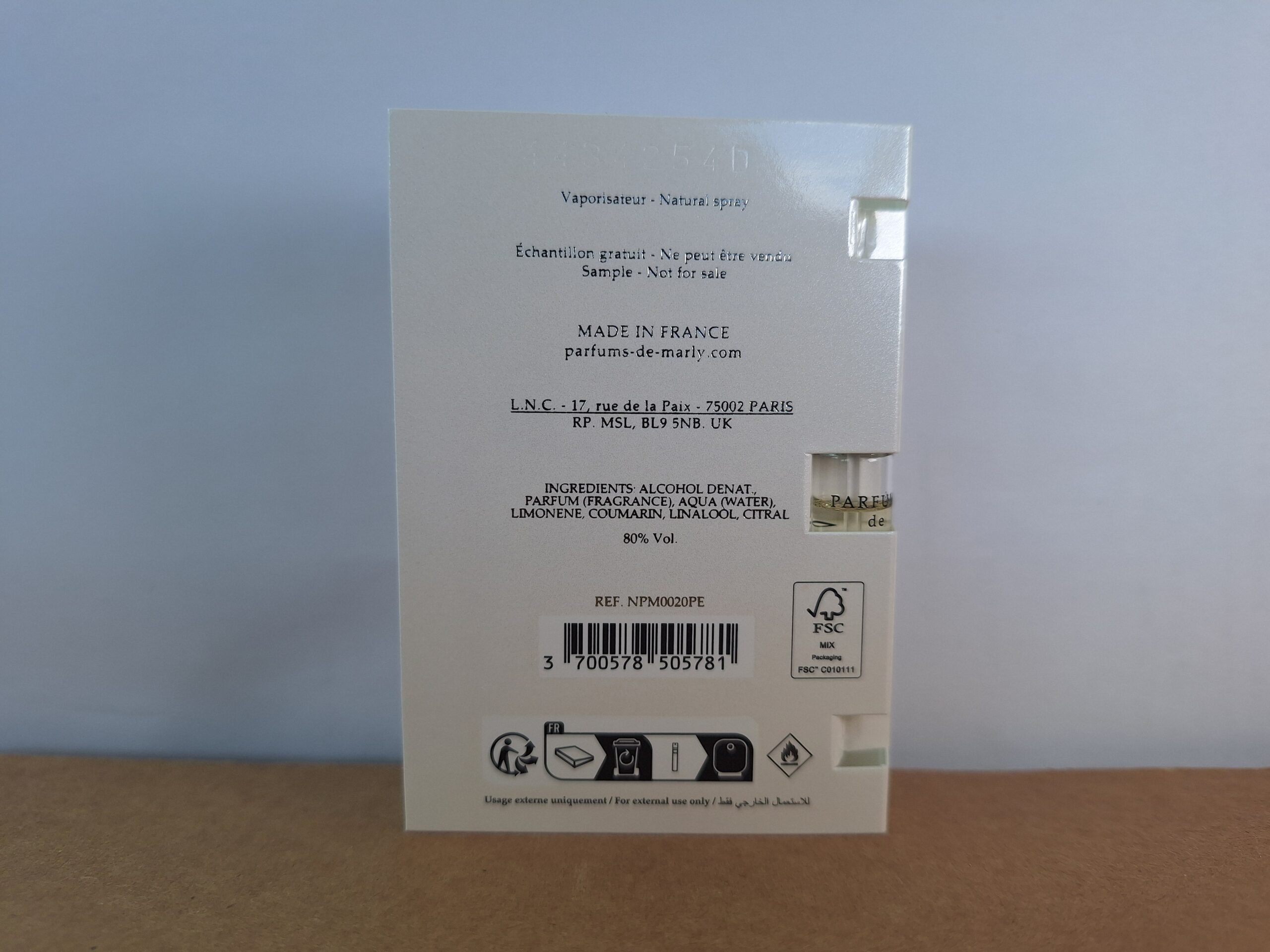 Parfums de Marly Valaya Exclusif - 1.5 ml Mini Spray - Image 3