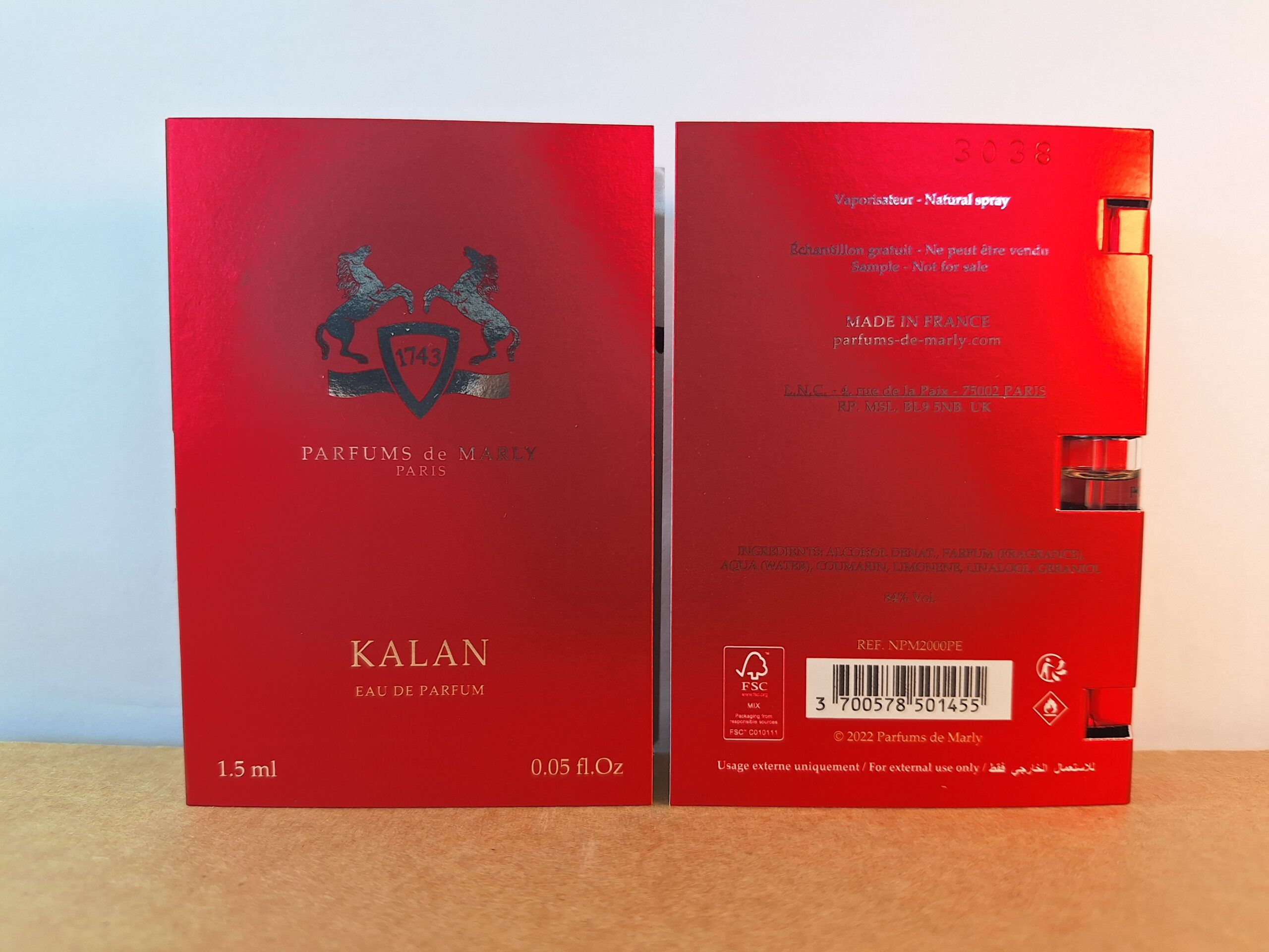 Parfums de Marly Kalan - 1.5 ml Mini Spray - Image 2
