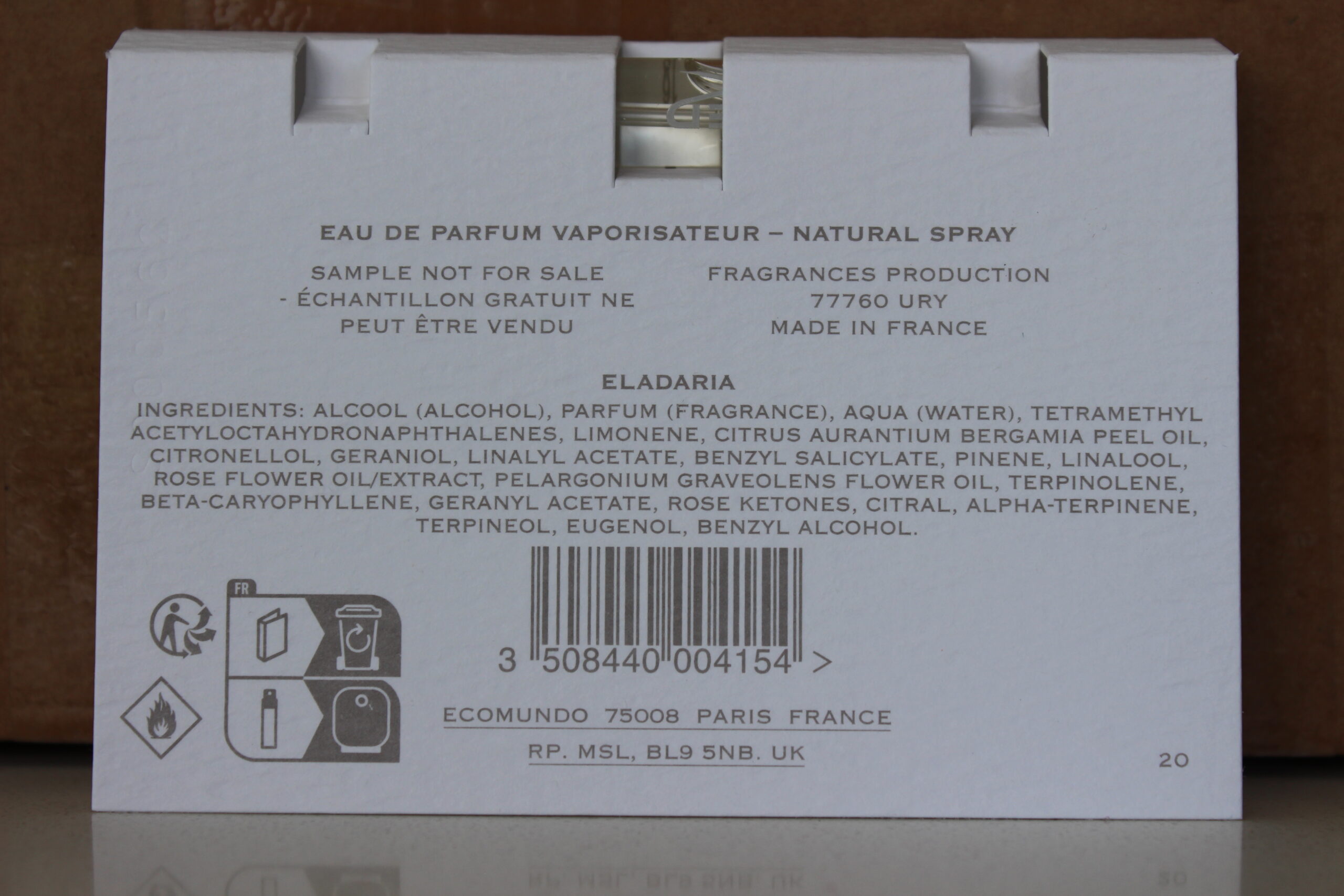Creed Eladaria - Official 1.7 ml Mini Spray - Image 2